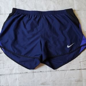 Nike Dri-Fit Navy Blue Running Shorts Sz L